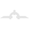 Ekena Millwork Ericson Architectural Grade PVC Gable Bracket, 84"W x 24 1/2"H x 2"D x 6"F, 7/12 Pitch GBP084X25X0206ERI00 - alternate 4